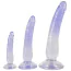 Набор анальных фаллоимитаторов Crystal Clear Anal Training Set, прозрачный - Фото №2