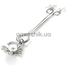 Затискач для клітора Art of Sex Clit Clamp Margie, срібний - Фото №1