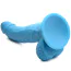 Фаллоимитатор Pop Peckers Dildo With Balls 7.5, голубой - Фото №4
