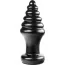 Анальная пробка Mister B Dark Crystal Mairis Butt Plug, черная