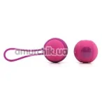 Вагінальні кульки KEY Stella I Single Kegel Ball Set, рожеві - Фото №1