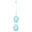 Вагинальные шарики Calextics Weighted Kegel Balls, голубые - Фото №1