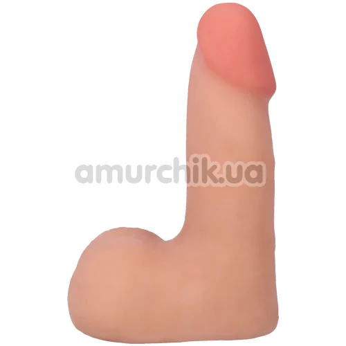 Фалоімітатор Doc Johnson The Realistic Cock With Balls 5, тілесний