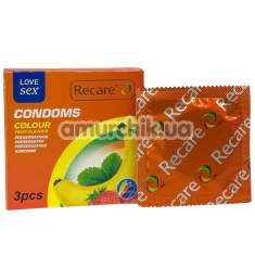 Recare Colour Fruit Flavour - фрукти, 3 шт - Фото №1