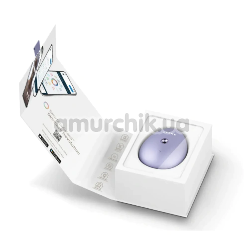 Увлажнитель для кожи лица Geske Facial Hydration Refresher 4 in 1 Oval, сиреневый
