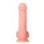 Вибратор с ротацией и подогревом Adam & Eve Adam's Warming Rotating Power Boost Dildo, телесный - Фото №3
