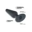 Анальная пробка с вибрацией Dorcel Best Vibe Plug M, черная - Фото №4