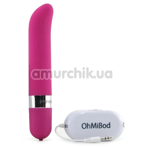 Вібратор для точки G OhMiBod Freestyle G, рожевий - Фото №1