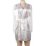Комплект Star Night Elen Set, белый: халатик + трусики-стринги - Фото №5