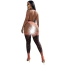 Комбинезон Star Night Magnetic Presence Lace Bodystocking, розово-черный - Фото №6