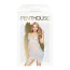 Комплект Penthouse Lingerie Naughty Doll, блакитний: пеньюар + трусики-стрінги - Фото №3