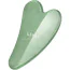 Масcажер-скребок гуа ша Geske Jade Gua Sha 5 in 1, зеленый - Фото №2