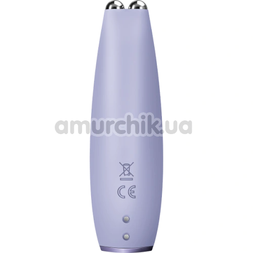 Микротоковая ручка для подтяжки кожи лица Geske MicroCurrent Face-Lift Pen 6 in 1, сиреневая