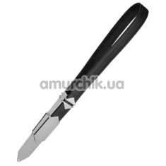 Шльопалка Lockink Adjustable Slapper For Impact Play, чорна - Фото №1