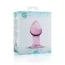 Анальная пробка Gildo Handmade Glass Buttplug No.26, розовая - Фото №5