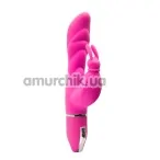 Вібратор Purrfect Silicone Deluxe Duo Vibe, рожевий - Фото №1