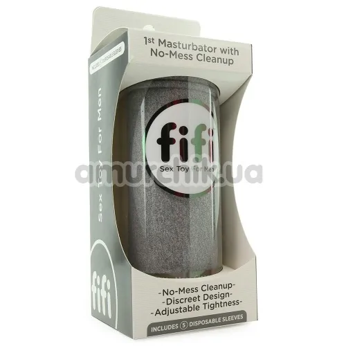 Мастурбатор Fifi, серый