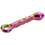Фалоімітатор Glamour Glass Ribbed G-Spot Dildo, мультикольоровий - Фото №2