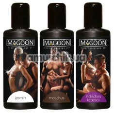 Набор массажных масел Magoon Erotic Massage, 3 х 50 мл - Фото №1