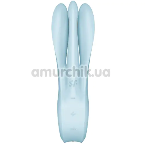 Клиторальный вибратор Satisfyer Threesome 1, голубой