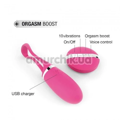 Виброяйцо Dorcel Secret Delight, розовое