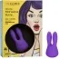 Клиторальный вибратор Silicone Marvelous Bunny, фиолетовый - Фото №14