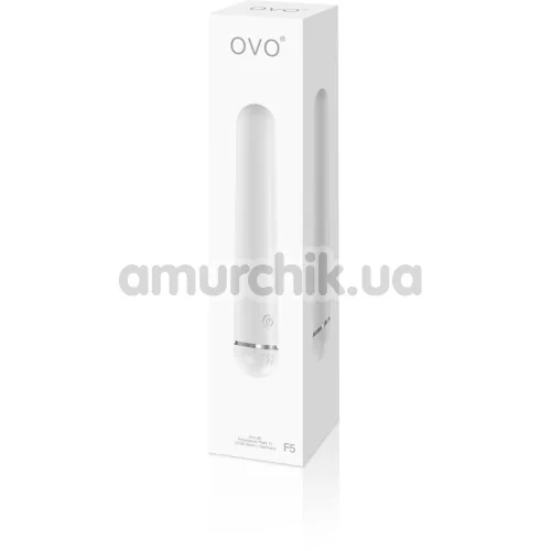 Вибратор OVO F5, белый