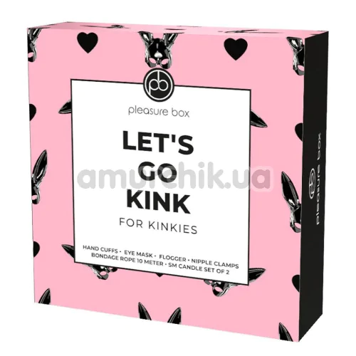 Бондажный набор Pleasure Box Let's Go Kink For Kinkies