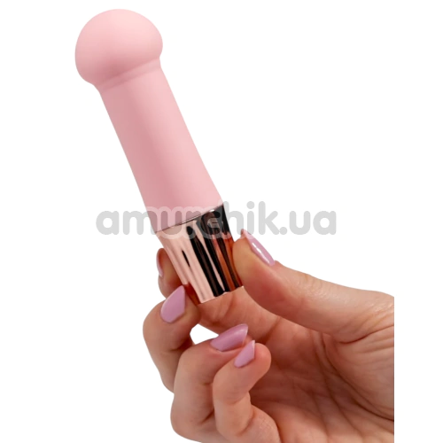 Кліторальний вібратор Crushious Mellow Puff, рожевий