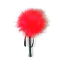 Перышко для ласк Secret Play Mini Feather Tickler, красное - Фото №1
