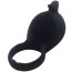 Віброкільце Silicone Love Ring Dolphin, чорне - Фото №2