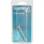 Уретральна вставка із червоним кристалом Sextreme Steel Jewel Cockpin, срібна - Фото №6