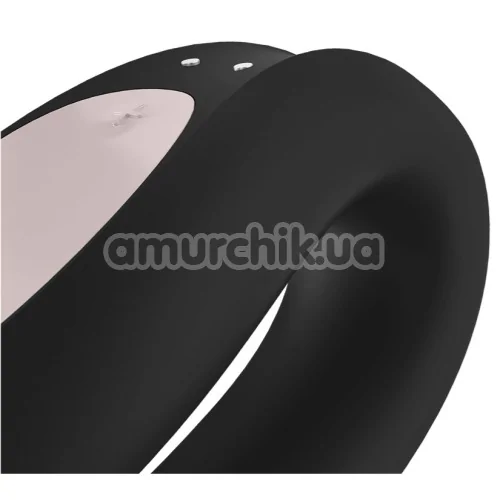 Вибратор Satisfyer Double Joy Partner Vibrator, черный