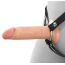 Полый страпон Fantasy X-tensions Elite Hollow Silicone Strap-On 6, телесный - Фото №6