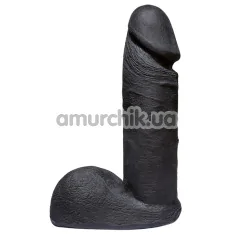 Фаллоимитатор Vac-U-Lock CodeBlack UR3 Dong 6 Inch, черный - Фото №1