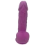 Фаллоимитатор Real Love Premium Silicone Dildo 8.5 с мошонкой, фиолетовый - Фото №3