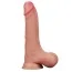 Фалоімітатор LoveToy Sliding-Skin Dong 8.5, тілесний - Фото №1