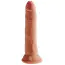 Фаллоимитатор King Cock Plus 7 Triple Density Cock, светло-коричневый - Фото №3