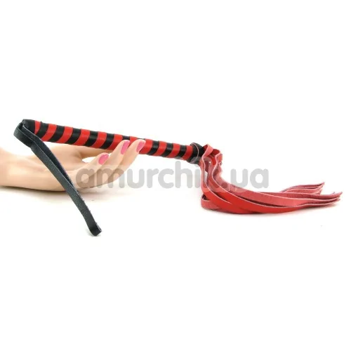 Батіг Deluxe Cat-O-Nine Tails, червоний