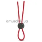 Эрекционное кольцо Stay Hard Silicone Loop Cock Ring, красное - Фото №1