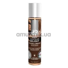 Оральный лубрикант JO H2O Chocolate Delight - шоколад, 30 мл - Фото №1