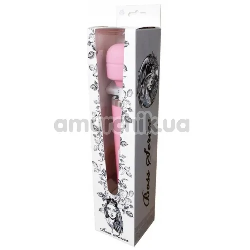 Універсальний вібромасажер Boss Series Magic Massager Wand, рожевий