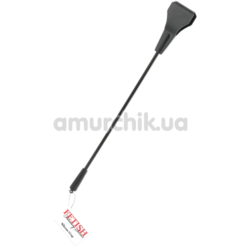 Стек Fetish Fantasy Series Silicone Crop, черный - Фото №1