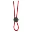 Эрекционное кольцо Stay Hard Silicone Loop Cock Ring, красное - Фото №1