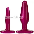 Набор анальных пробок Radiant Gems Anal Trainer Kit 2 шт, розовый - Фото №1