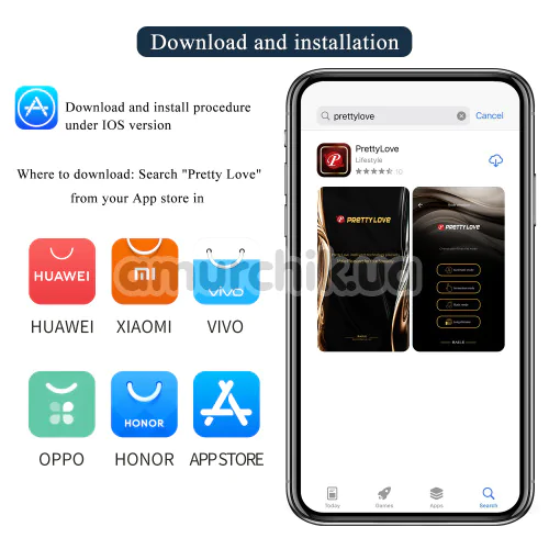 Вібратор-метелик Pretty Love Aethon, рожевий