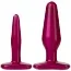 Набір анальних пробок Radiant Gems Anal Trainer Kit 2 шт, рожевий - Фото №1