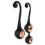 Вагинальные шарики Adam & Eve Intimate Pleasure Kegel Set, бронзовые - Фото №1