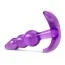 Анальна пробка B Yours Triple Bead Anal Plug, фіолетова - Фото №4