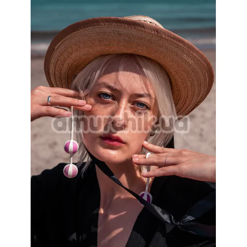 Вагинальные шарики Geisha Balls 3, розовые